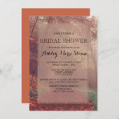 Herbst bringt Bridal-Dusche zur Einladung (Vorne/Hinten)