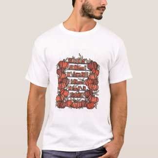 Herbst-Buchfestival Lustiges Halloween T-Shirt