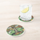 Herbst bucht Untersetzer (Seite)