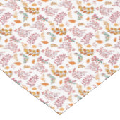 Herbst Bunte Blumen Tischdecke (Schrägansicht)