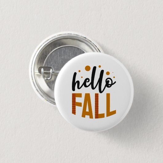 Herbst Button (Vorne & Hinten)