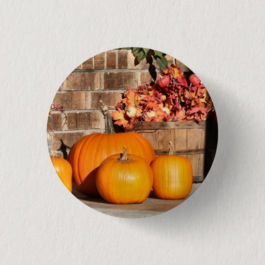 Herbst Button (Vorderseite)