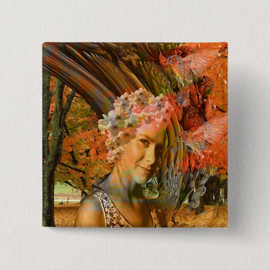 Herbst Button (Vorderseite)