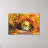 Herbst, Canvas Print, Gelber Bog Kilcullen Leinwanddruck (Vorderseite)