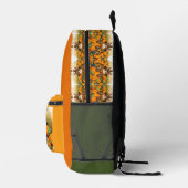 Herbst Cat Herbst Theme Bedruckter Rucksack (Rechts)