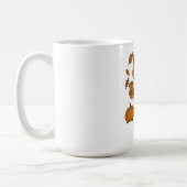 Herbst Chat Gemütliche Spaziergänge Kaffeetasse (Links)