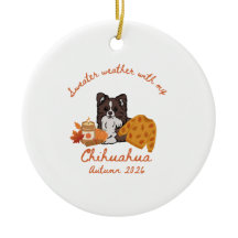 Herbst Chihuahua Hygge