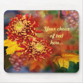 Herbst Chrysanthemas ~ Mousepad (Vorne)