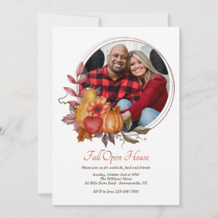 Herbst-Circle-Foto-Open-House Einladung