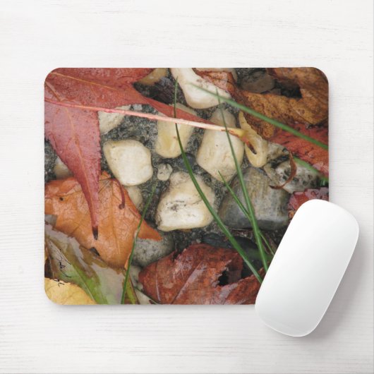 Herbst-Collage Mousepad (Mit Mouse)