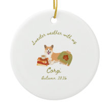 Herbst Corgi Hygge