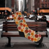 Herbst Cottagecore Blumen Socken