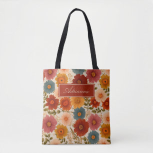 Herbst Cottagecore Floral Tasche