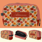 Herbst Cottagecore Floral Waschbeutel