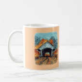 Herbst Covered Bridge Tasse (Links)