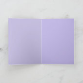 Herbst-Crocus-Blank-Begrüßung Karte (Innenseite)