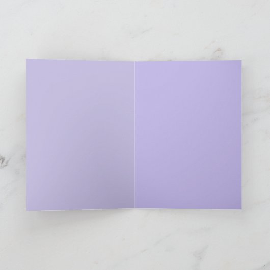 Herbst-Crocus-Blank-Begrüßung Karte (Innenseite)