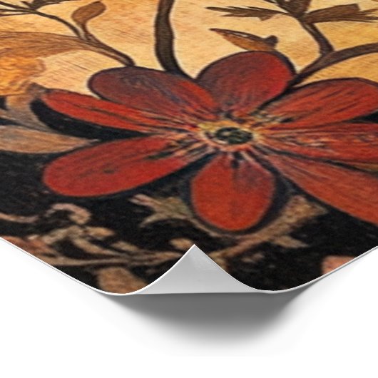 Herbst-Crow Poster (Ecke)