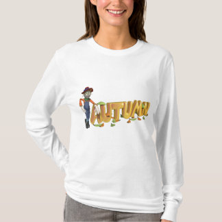 Herbst-Damen-T-Shirt T-Shirt