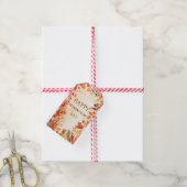 Herbst-Danke-Schön-Geschenkanhänger Geschenkanhänger (Mit Garn)
