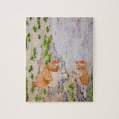 Herbst das Hühnerpuzzle 8 Zoll x 10 Zoll Puzzle (Vertikal)