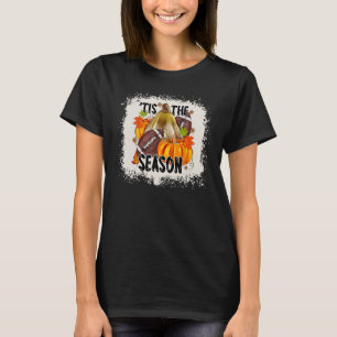 Herbst Das ist die Saison Pumpkin Fall Football Pl T-Shirt