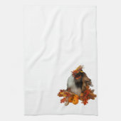 Herbst-Dekoration Sheltie Geschirrtuch (Vertikal)