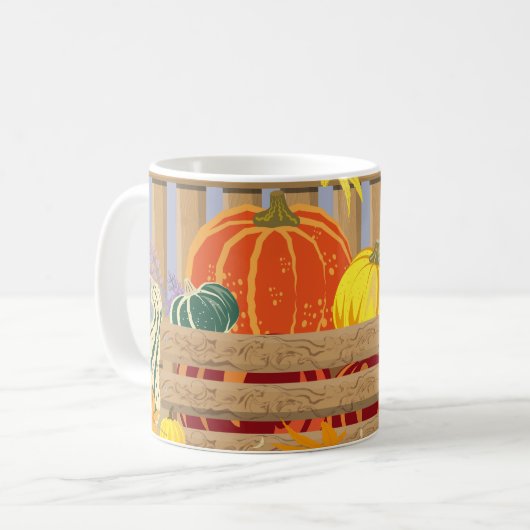Herbst der klassischen Tasse (Vorderseite Links)