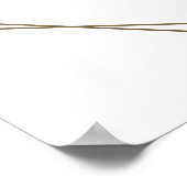 Herbst der Liebe Begrüßungszeichen Poster (Ecke)