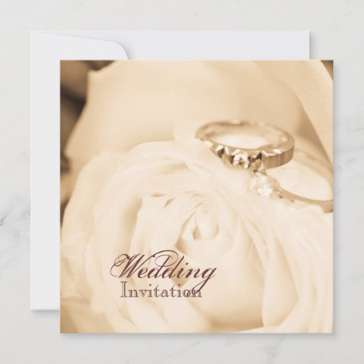 Herbst der Liebe-Ehering-Gruppe Einladung (Vorderseite)