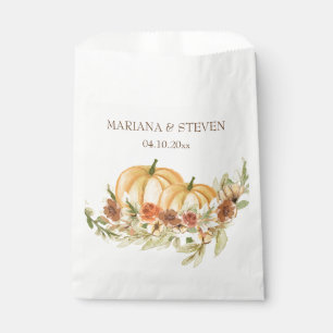 Herbst der Liebe Pumpkin Wedding Fav Geschenktütchen