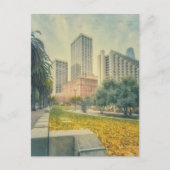 Herbst der Stadt Postkarte (Vorderseite)