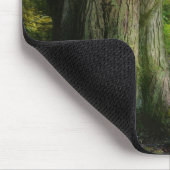 Herbst - Der Weg zum Grannenhaus Mousepad (Ecke)