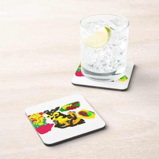 Herbst der Wind Getränkeuntersetzer (Rechte Seite)