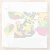 Herbst der Wind Glasuntersetzer (Rückseite)