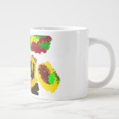 Herbst der Wind Jumbo-Tasse (Rechts)