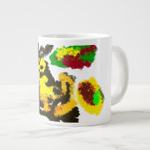 Herbst der Wind Jumbo-Tasse (Vorderseite Rechts)