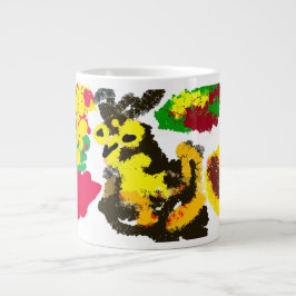 Herbst der Wind Jumbo-Tasse