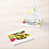 Herbst der Wind Rechteckiger Pappuntersetzer (Vor Ort)