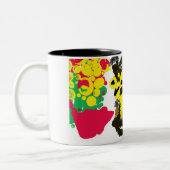 Herbst der Wind Zweifarbige Tasse (Links)