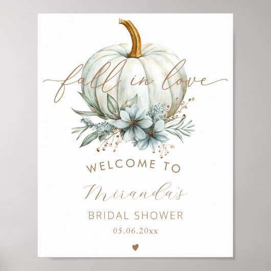 Herbst des Brautparty in der Liebe Poster (Vorne)