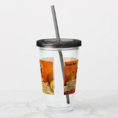 Herbst des Schweineschweins - Akrylatscher Acryltrinkbecher (Links)