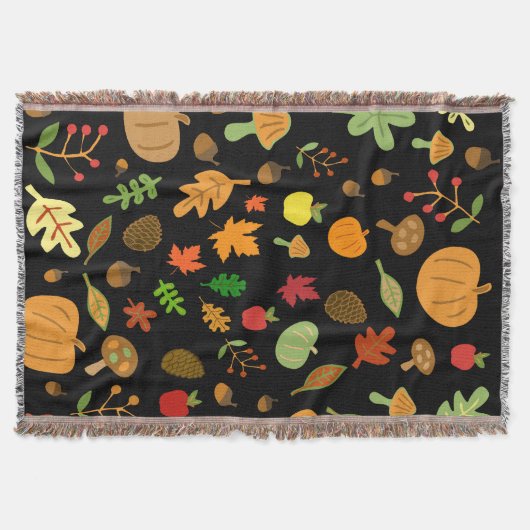 Herbst Design Decke (Vorderseite)