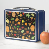 Herbst Design Metall Lunch Box (Beispiel)