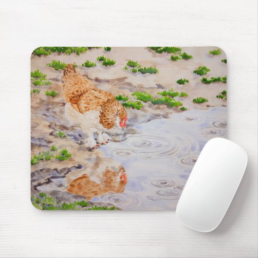 Herbst die Hühnermousepad Mousepad (Mit Mouse)