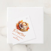 Herbst Die perfekte Mischung Paare Dusche Geschenkanhänger (Beispiel)