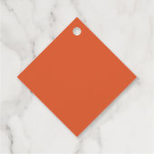 Herbst Die perfekte Mischung Paare Dusche Geschenkanhänger (Rückseite)