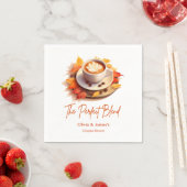 Herbst Die perfekte Mischung Paare Dusche Serviette (Beispiel)