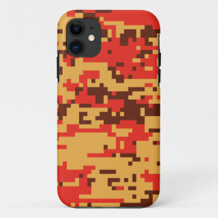 Herbst-Digital-Tarnmuster Case-Mate iPhone Hülle