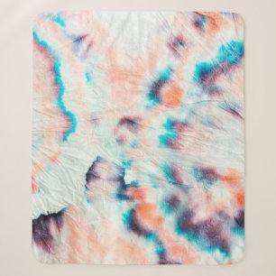 Herbst Dirty Art Graffiti. Tie Dye Shibori. Bordea Sherpadecke